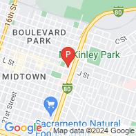 View Map of 2825 J Street,Sacramento,CA,95816
